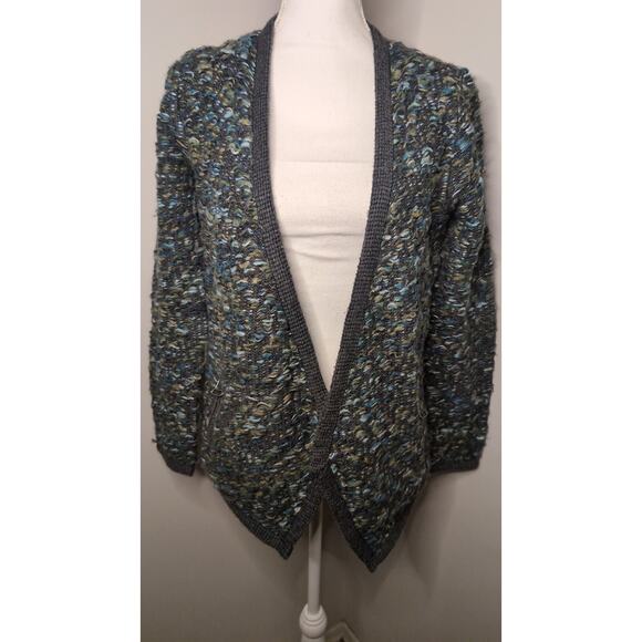 Anthopologie Moth oversized chunky knit xs sweater cardigan - Picture 2 of 10